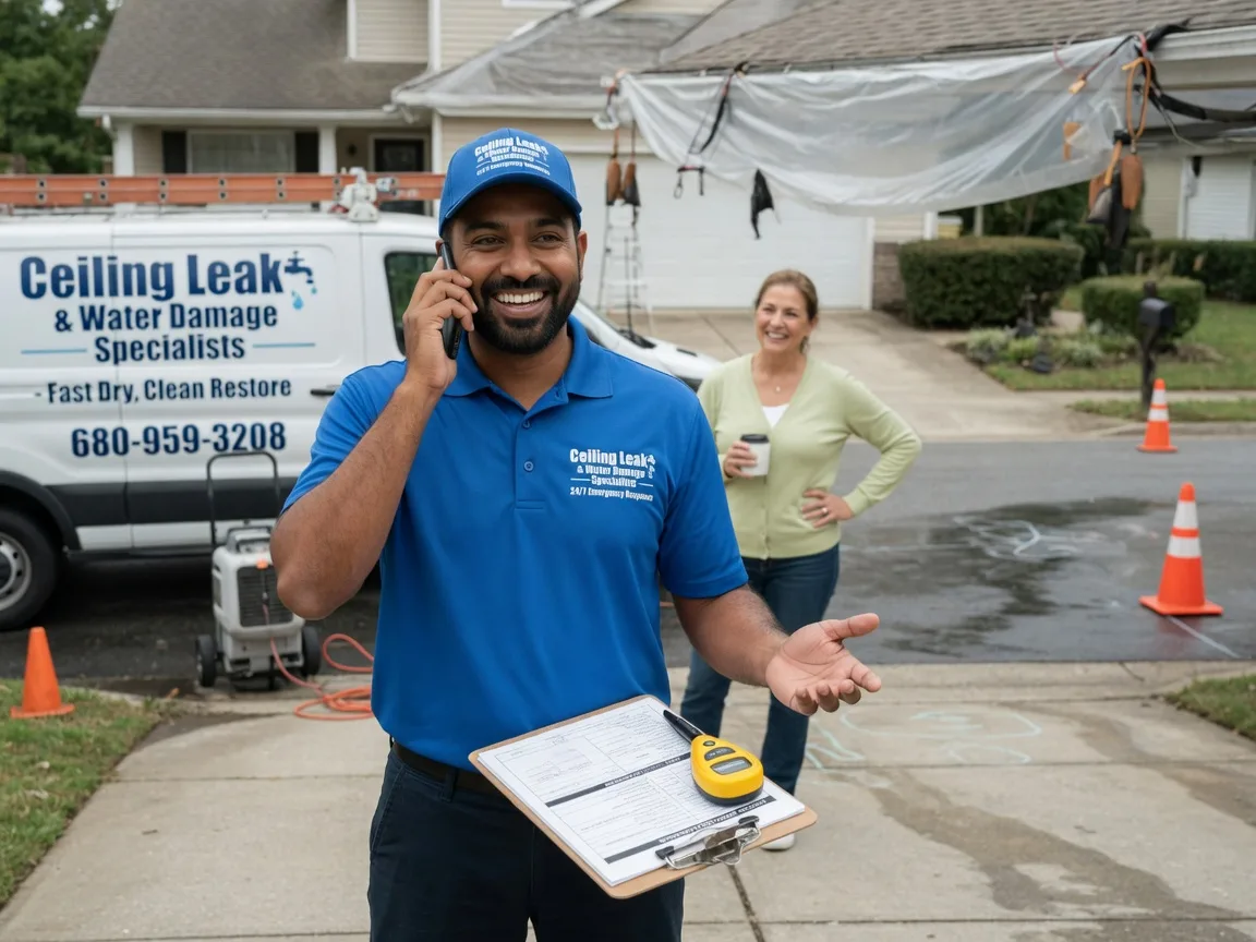 Ceiling Leak Cleanup Freistatt, MO FAQs